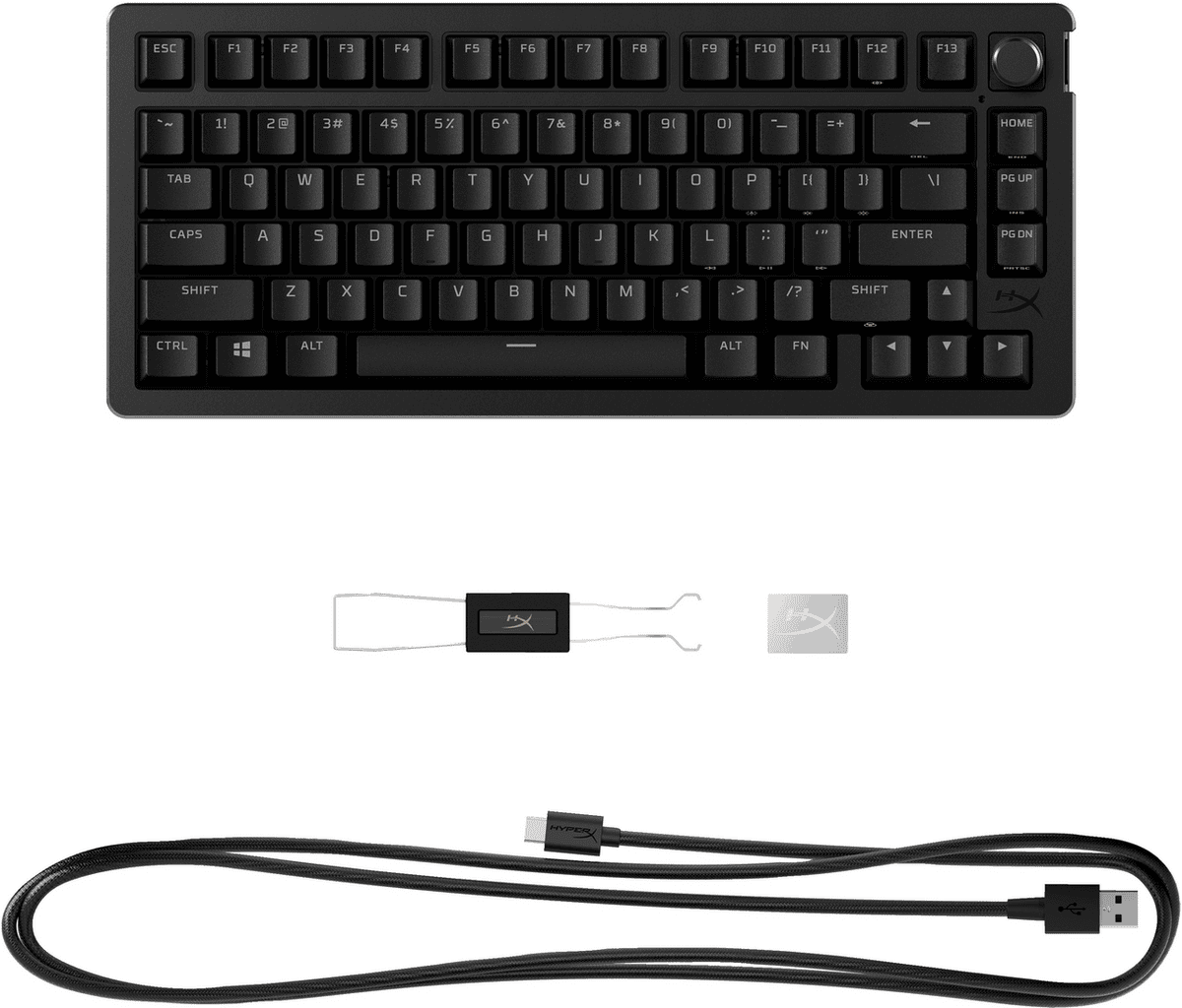 HyperX Tastiera Alloy Rise 75 / 7G7A4AA#ABA Nero S
