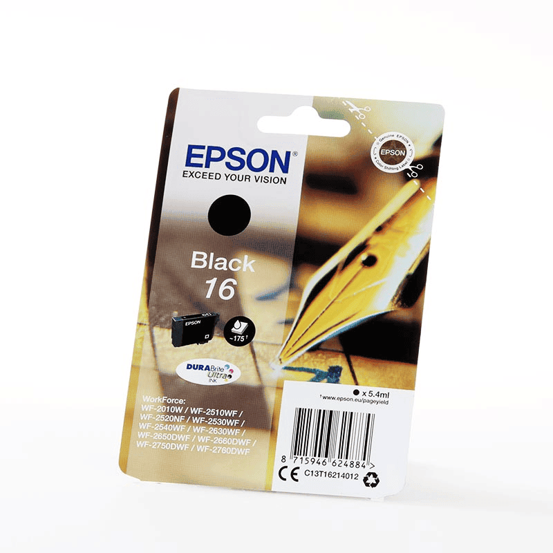 Epson Ink 16 / C13T16214012 Black