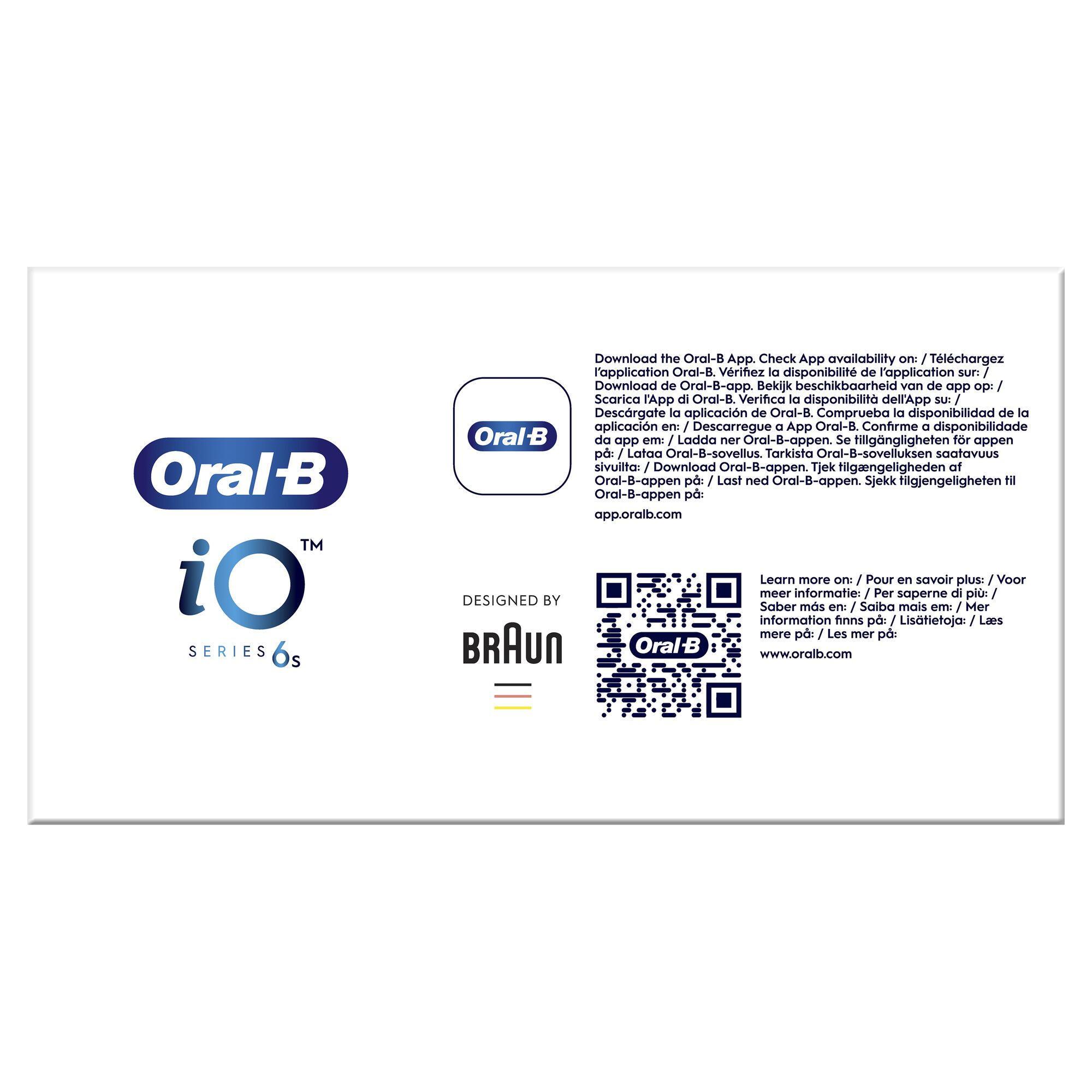 Oral-B Zahnbürste iO Series 6 A.I. / 409120 Schwarz