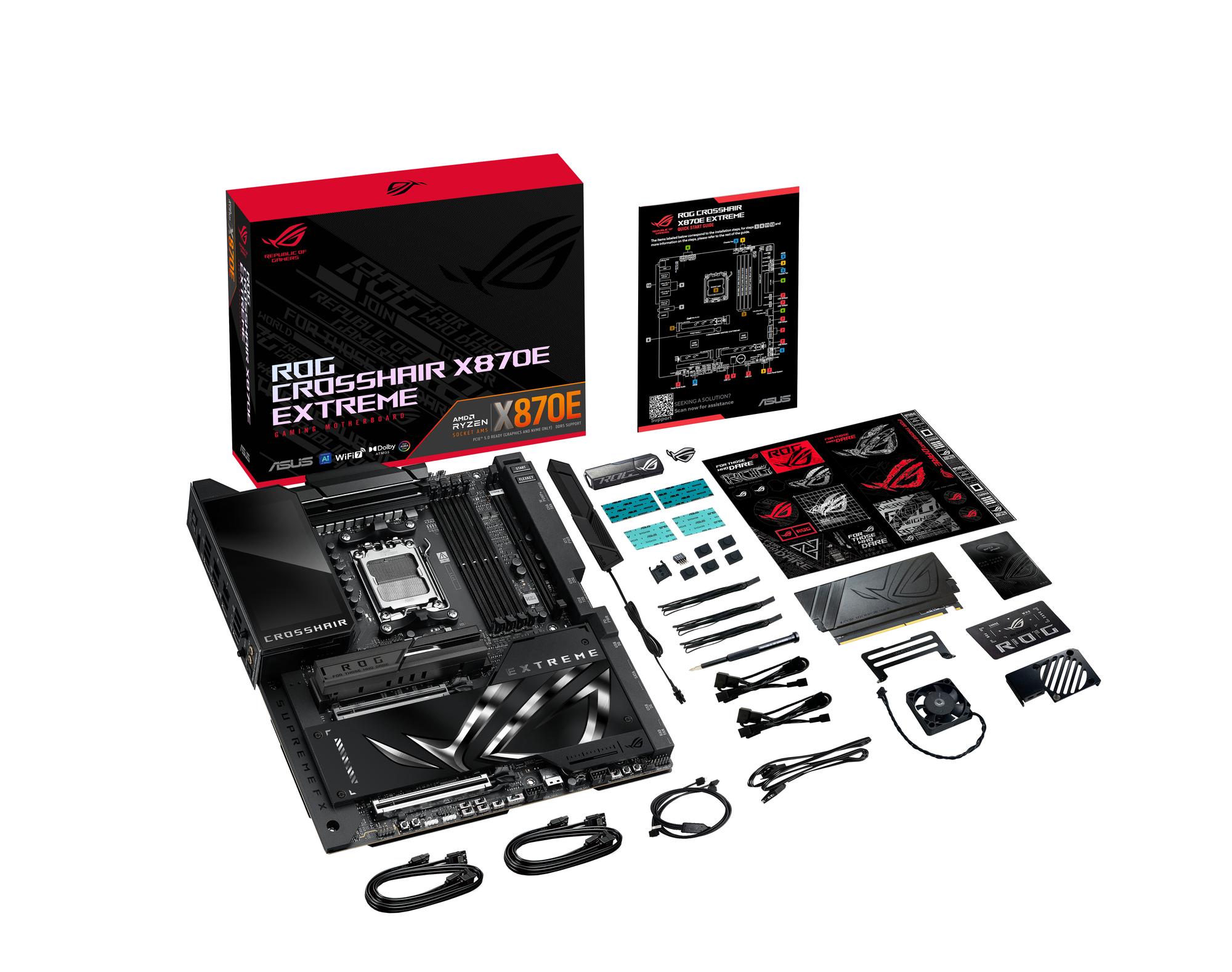 ASUS Placa base ROG CROSSHAIR X870E EXTREME / 90MB1LB0-M0EAY0 Negro
