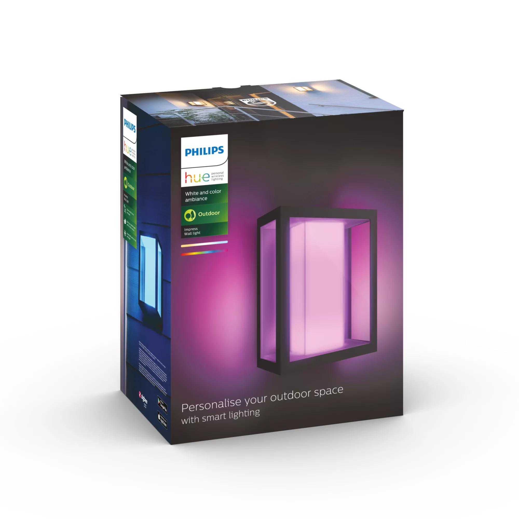 Philips Luminaire Hue Lily XL Erweiterung / 1743030P7 Black