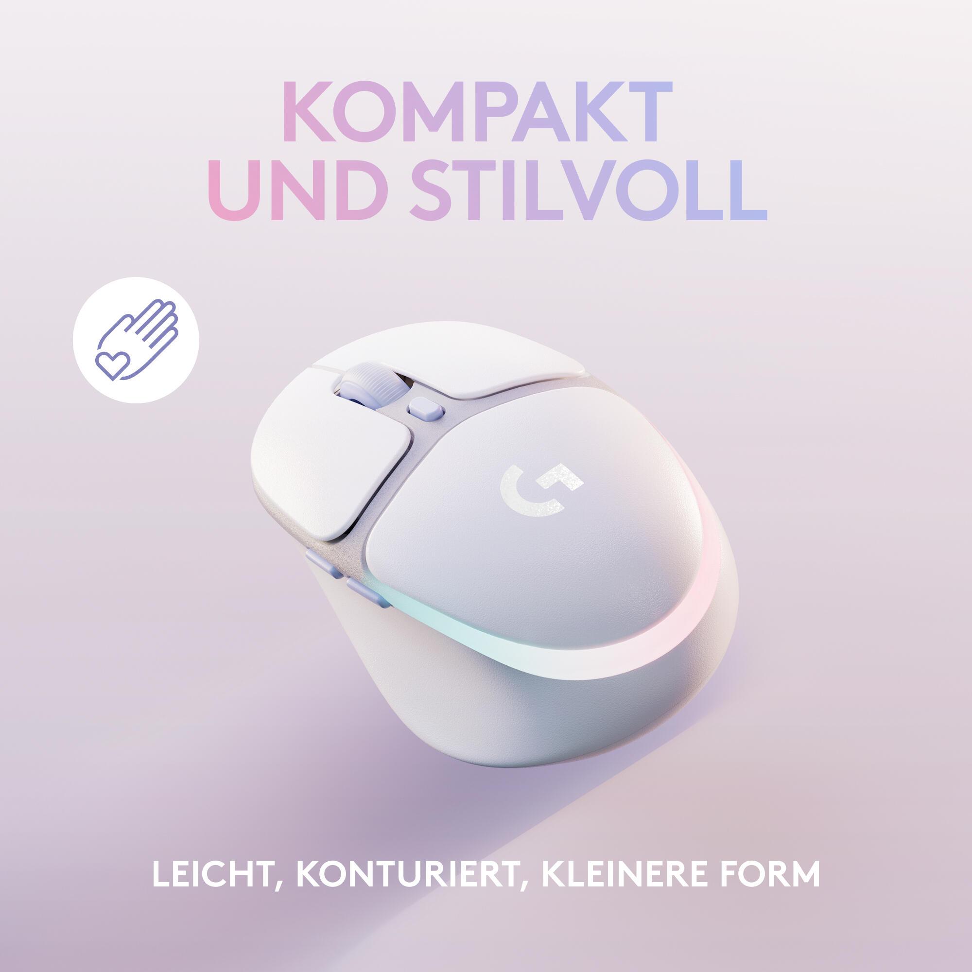 Logitech Maus G705 / 910-006367 Weiß