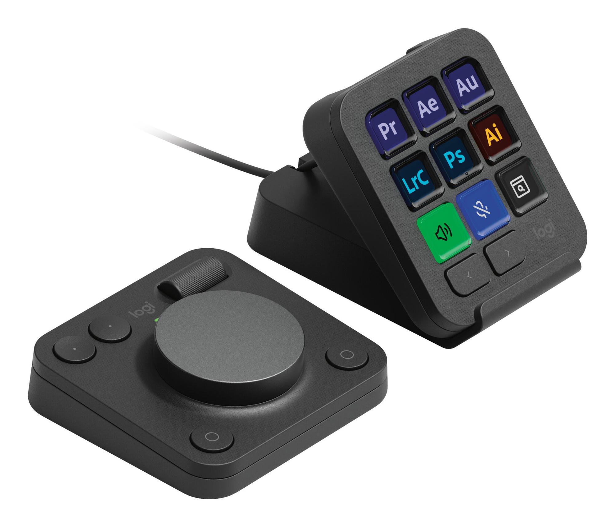 Logitech Controlador MX Creative Console / 920-012931 Grafito