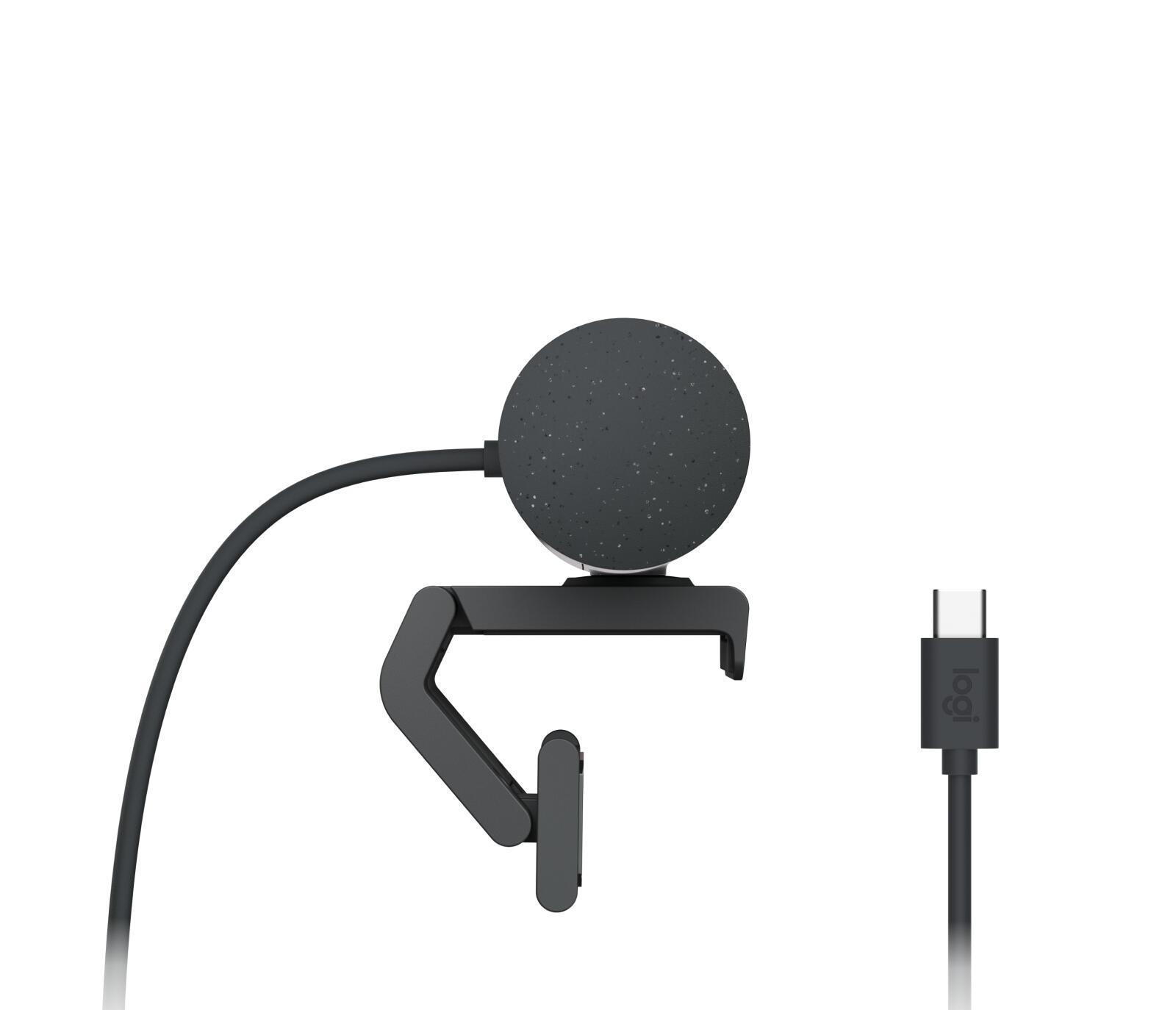 Logitech Cámara web Brio 500 / 960-001422 Grafito