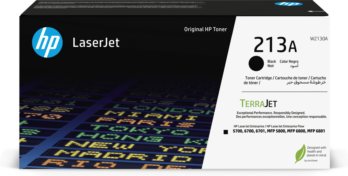 HP Toner 213A / W2130A Nero