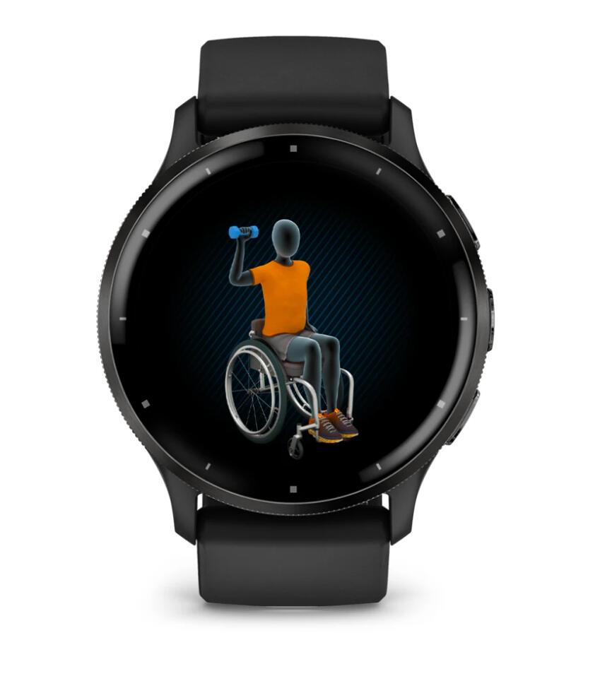 Garmin Indossabile Venu 3 / 010-02784-01 Nero 3,56 cm (1,4")