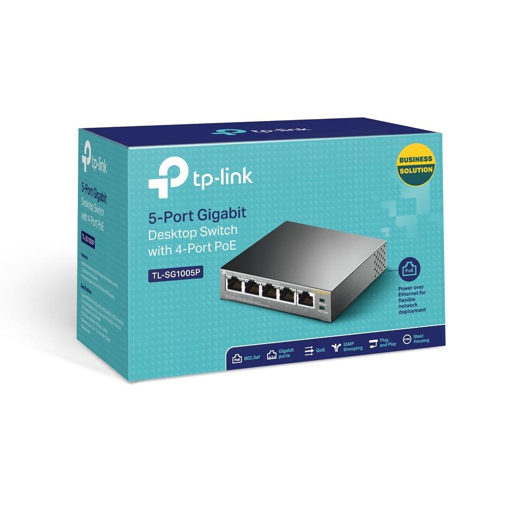 TP-Link Switch TL-SG1005P / TL-SG1005P Black