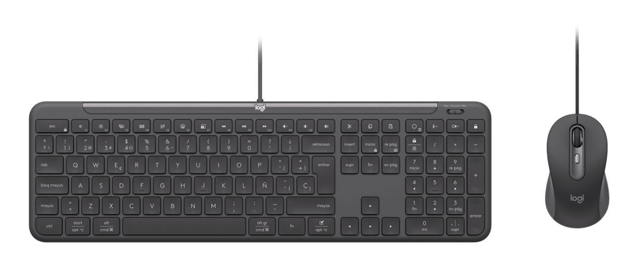 Logitech Ensemble souris et clavier Signature Slim Combo MK620 US / 920-013349 Graphite