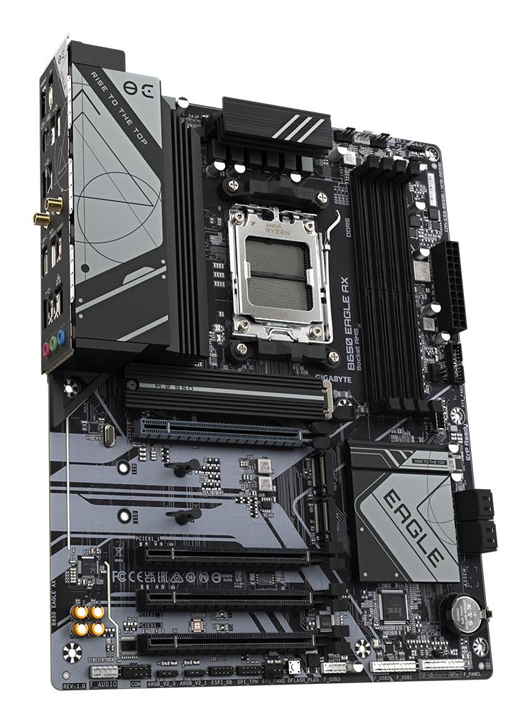 GIGABYTE Carte mère B650 EAGLE AX Marron