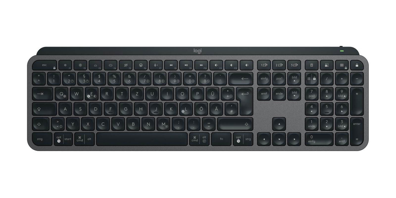 Logitech Maus- und Tastatur-Set MX Keys Business / 920-010926 Graphit