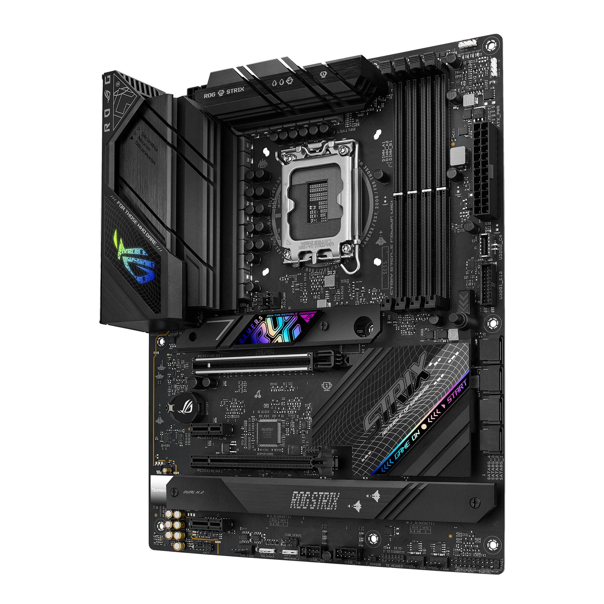 ASUS Mainboard ROG STRIX B760-F GAMING WIFI / 90MB1CT0-M1EAY0 Black