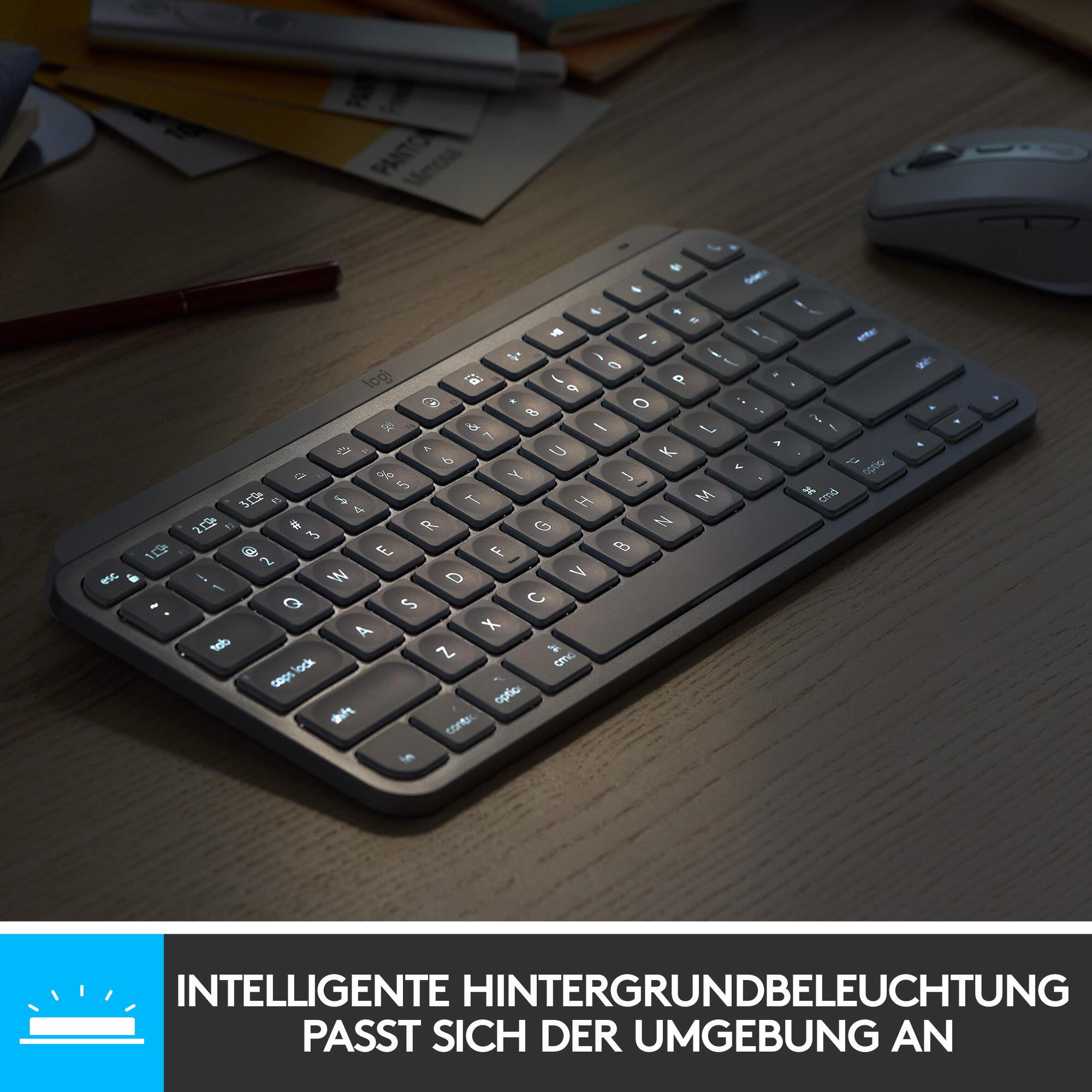Logitech Tastatur MX Keys Mini / 920-010500 Rosé