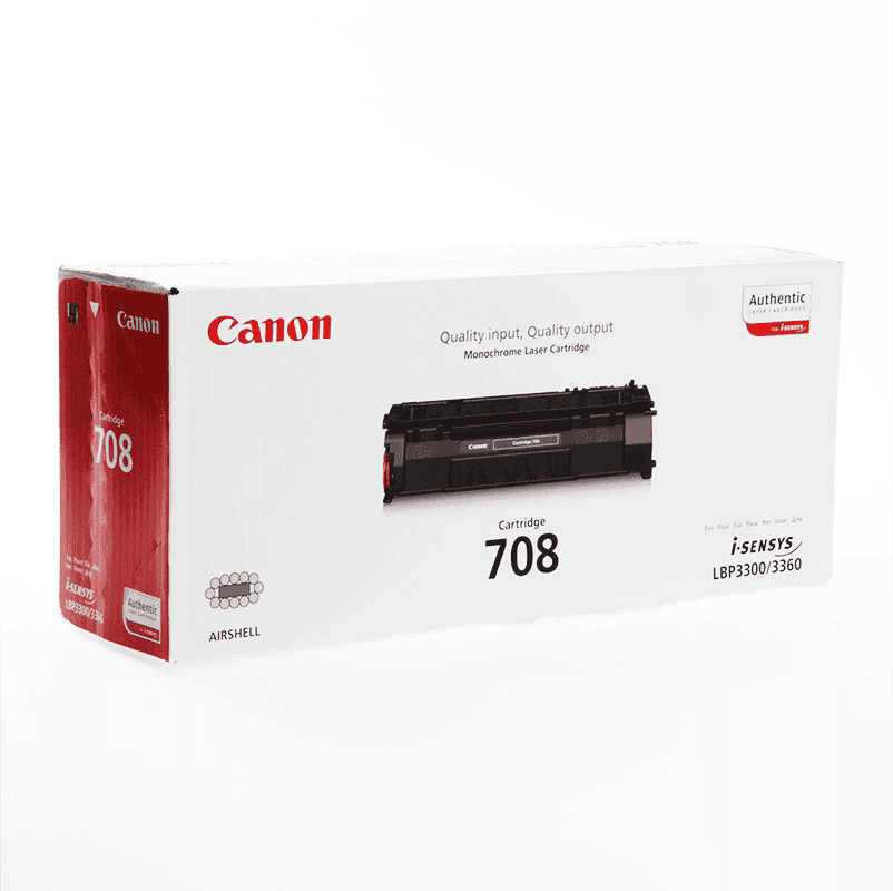 Canon Tóner 708 / 0266B002 Negro