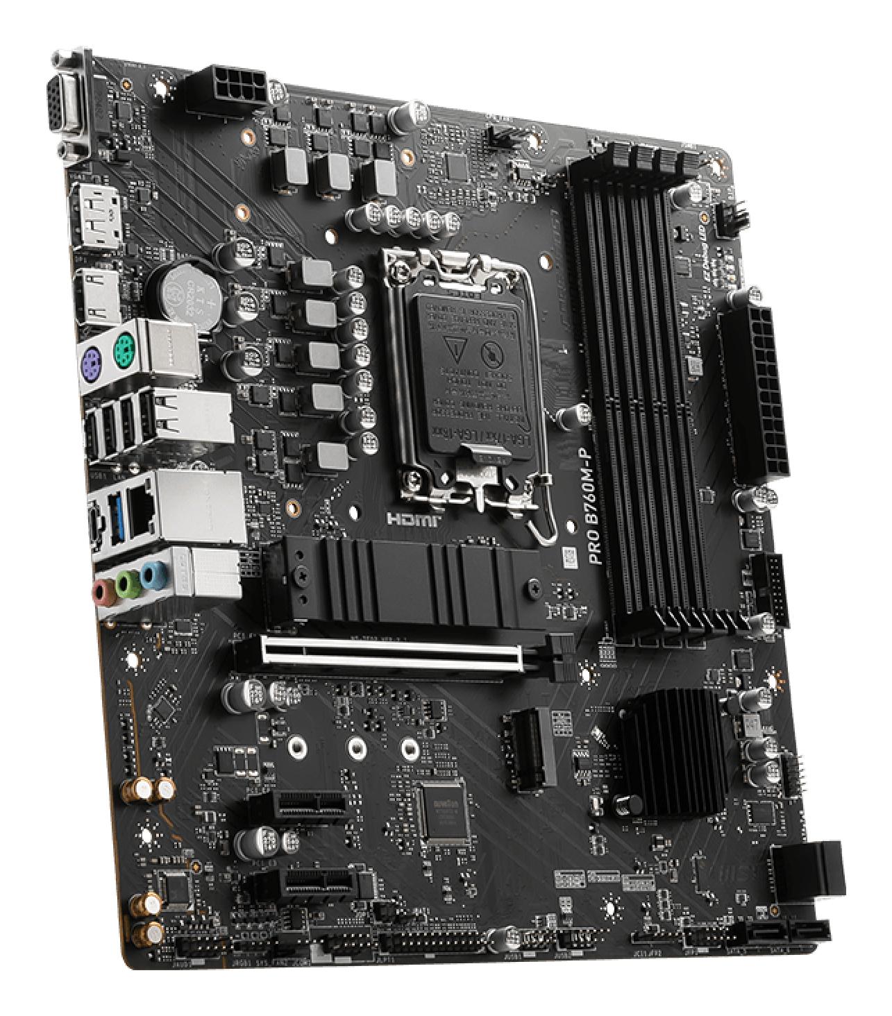 MSI Mainboard PRO B760M-P / 7E02-009R