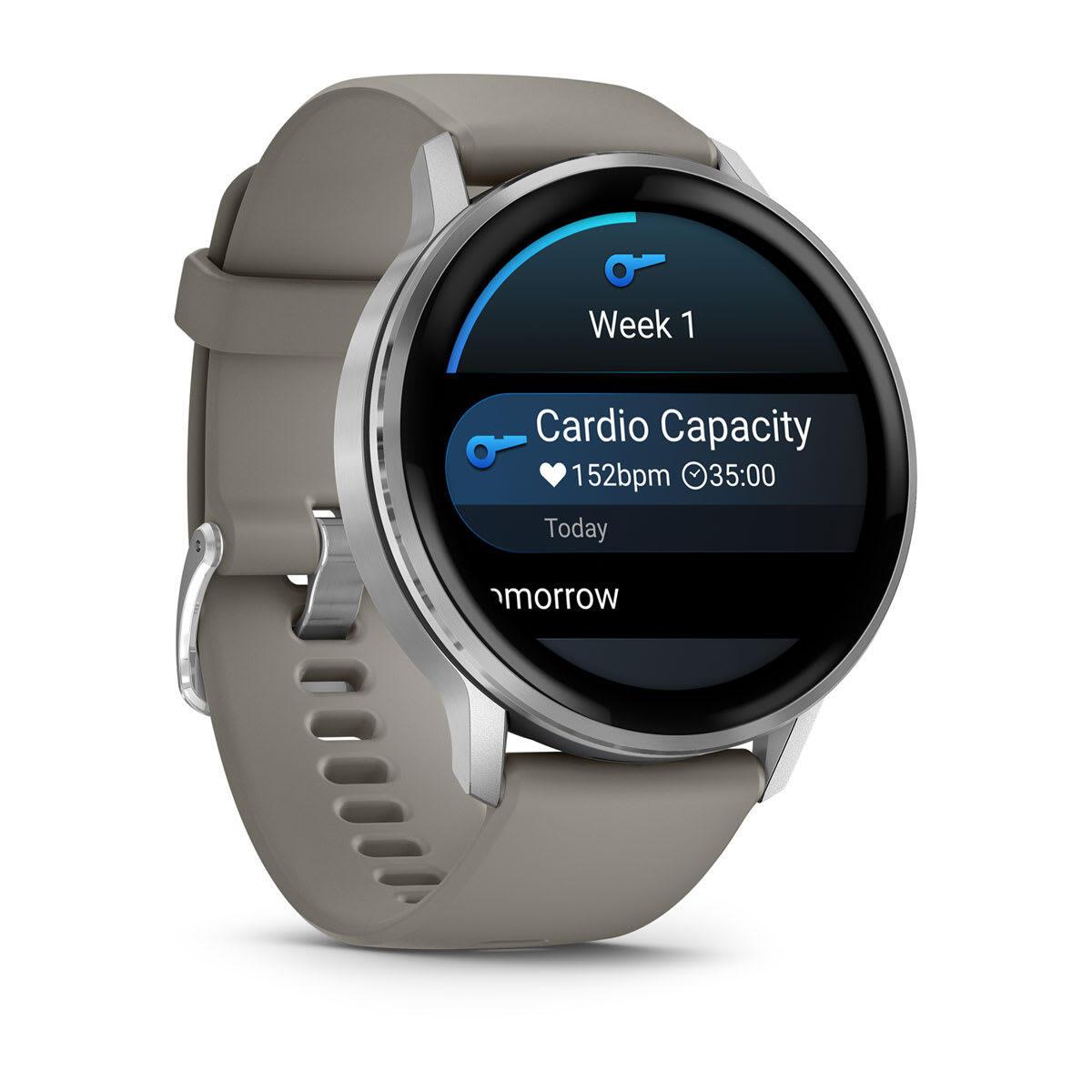 Garmin Indossabile Venu 4 45mm / 010-03014-01 Argento L 3,56 cm (1,4")