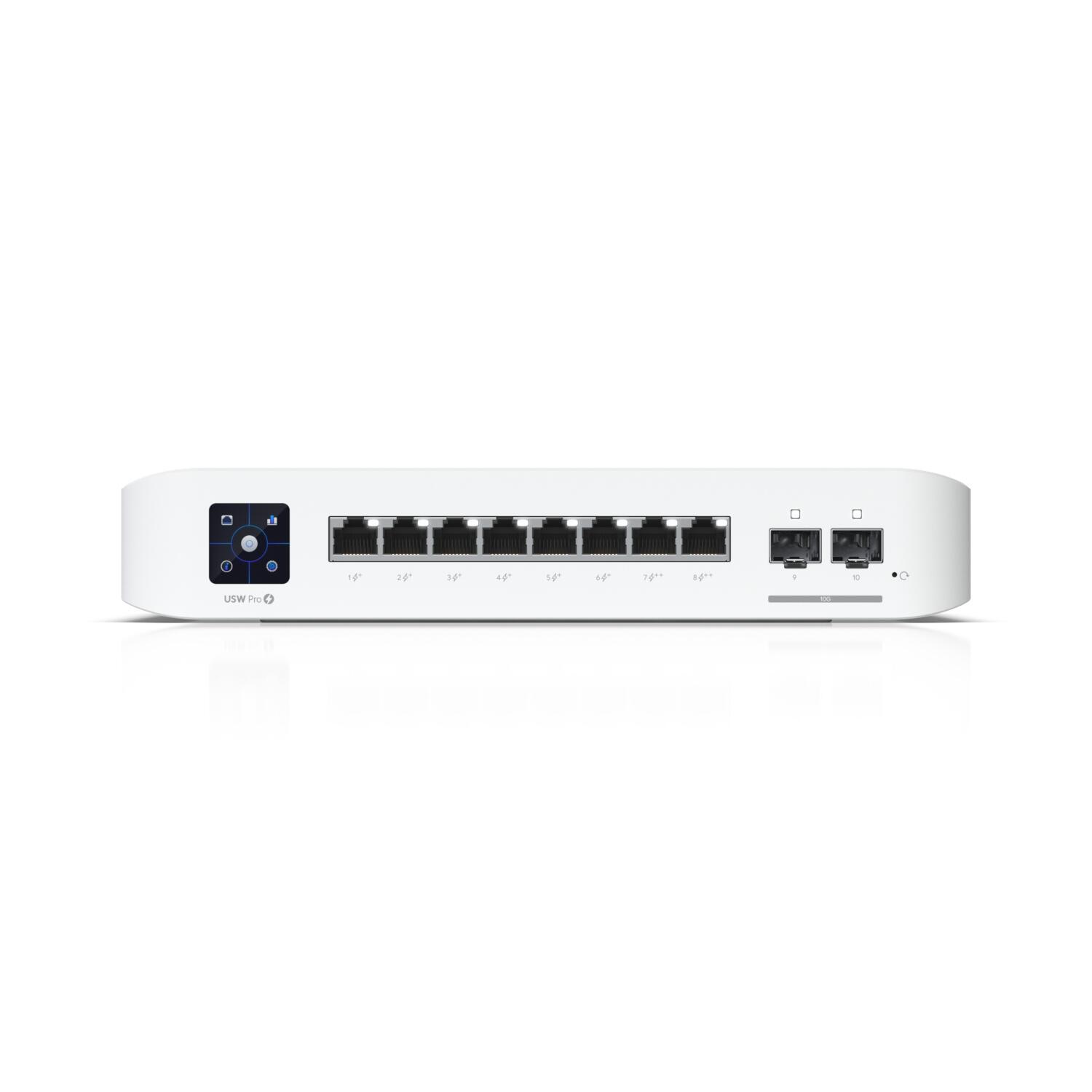 Ubiquiti Switch UniFi USW-Pro-8-POE / USW-PRO-8-POE Weiß