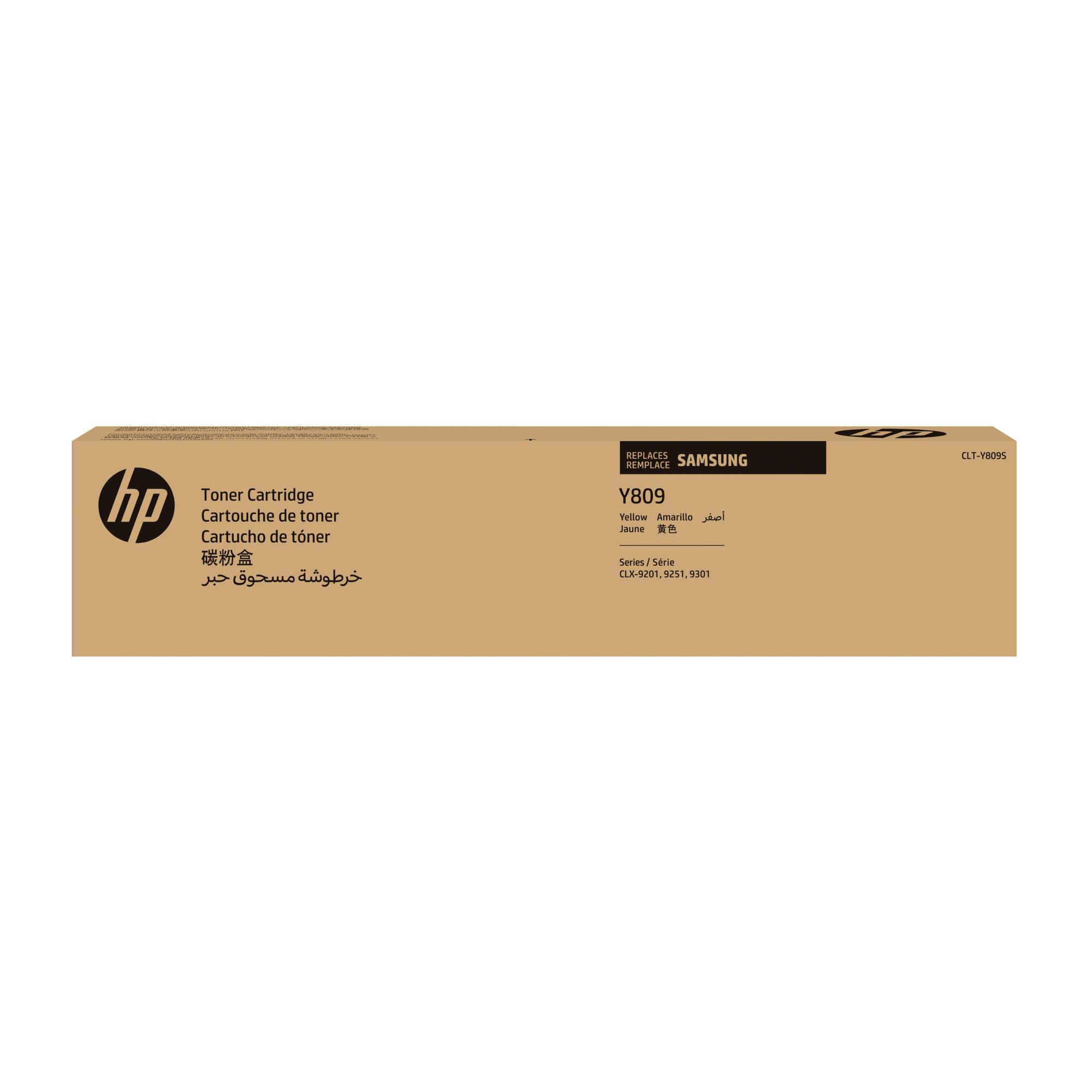 HP Toner CLT-Y809S / SS742A Jaune Standard
