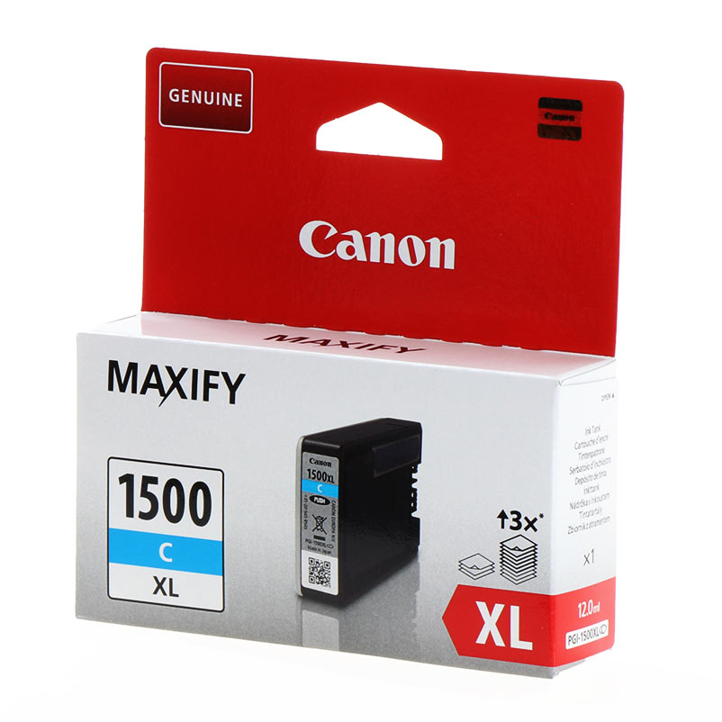 Canon Tinte PGI-1500XLC / 9193B001 Cyan XL