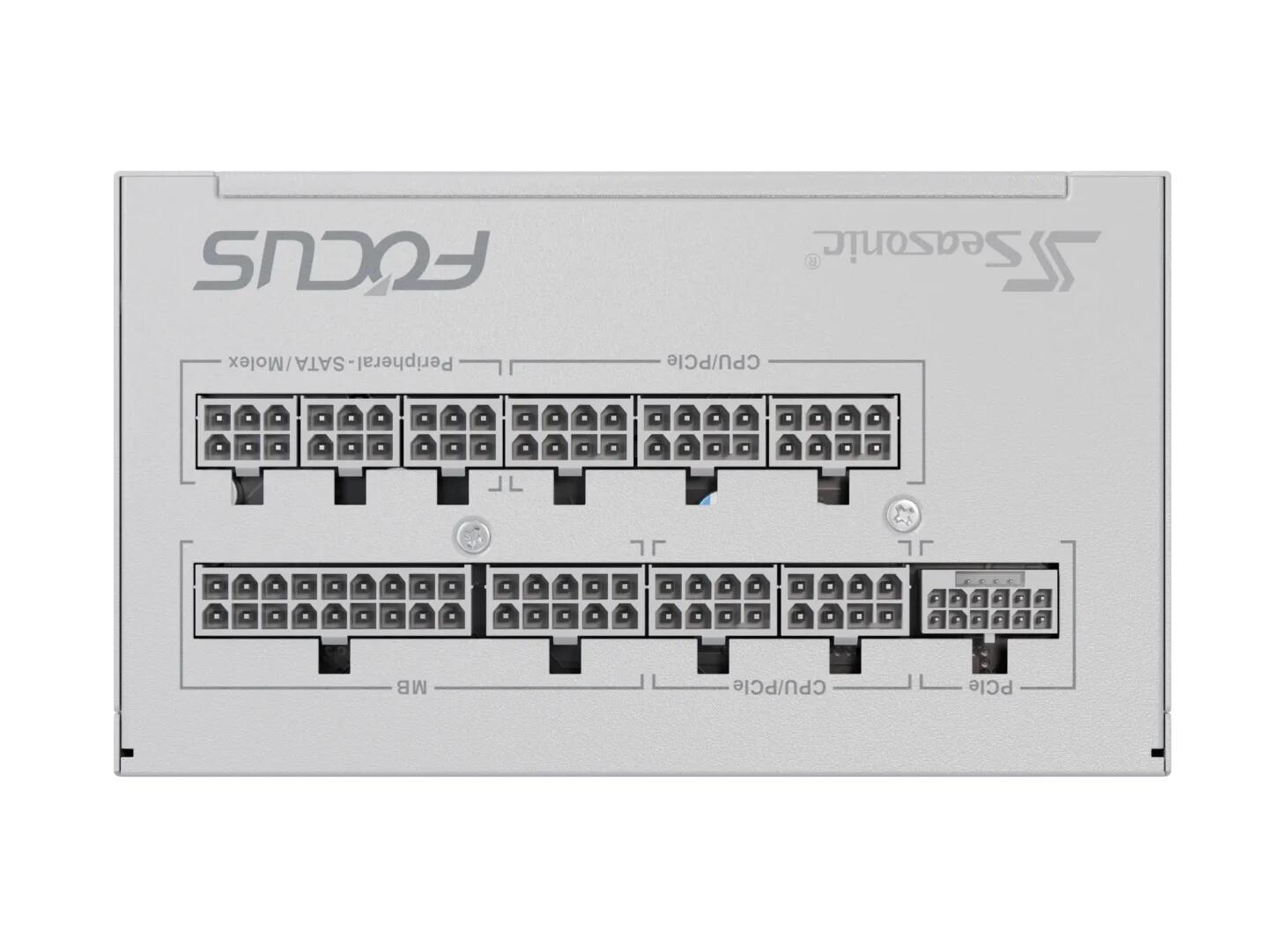 Seasonic Alimentation pour PC Focus GX-1000 / FOCUS-GX-1000-V4-WHITE Blanc