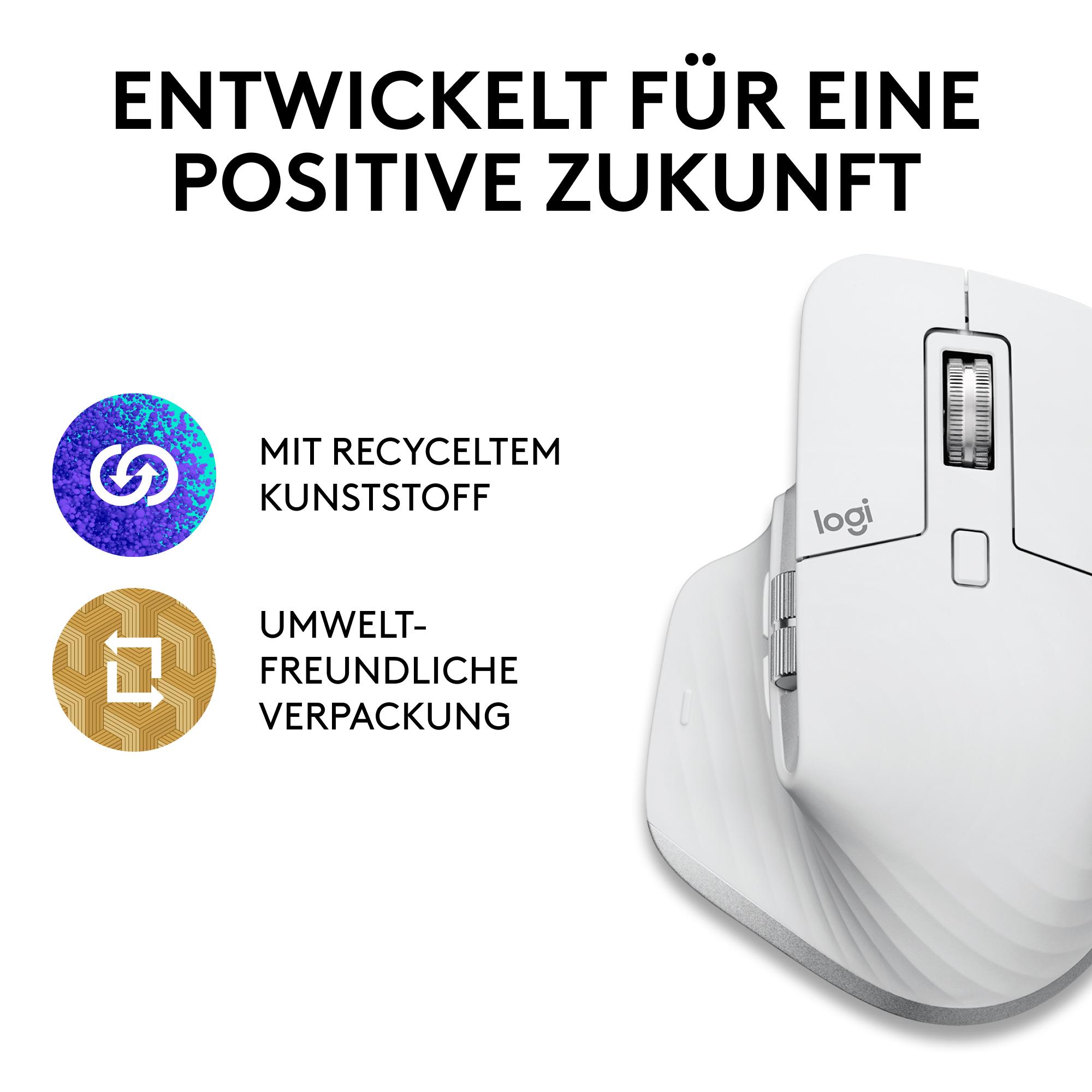 Logitech Maus MX Master 3S Mac Performance / 910-006572 Grau