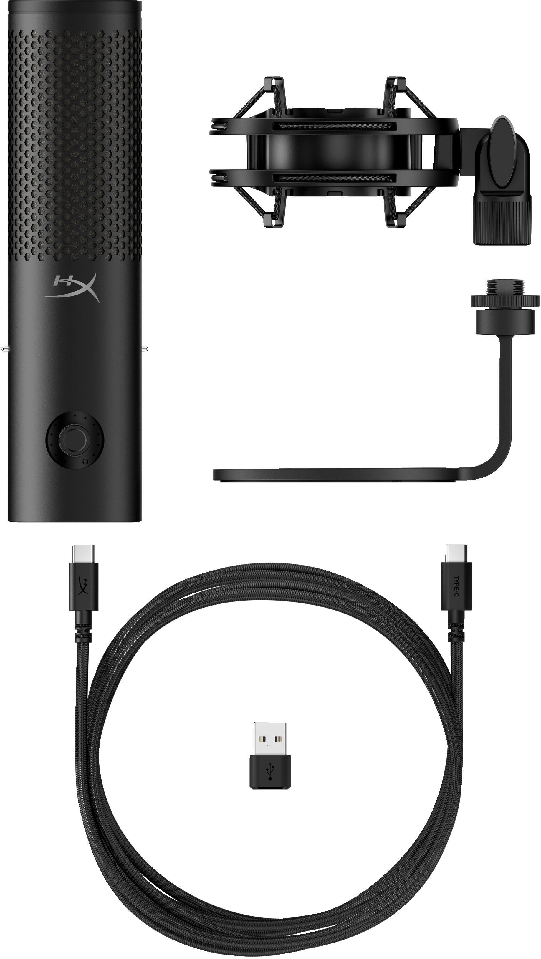 HyperX Micrófono QuadCast 2 S / 9A273AA Negro