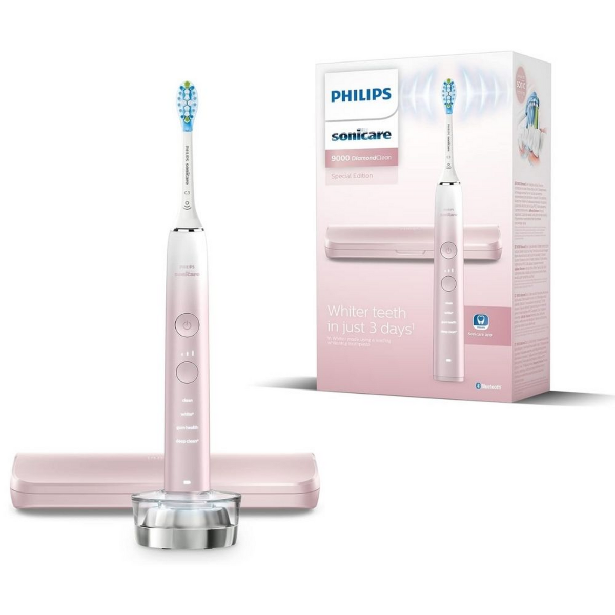 Philips Cepillo de dientes Sonicare DiamondClean 9000 / HX9911/84 Rosa