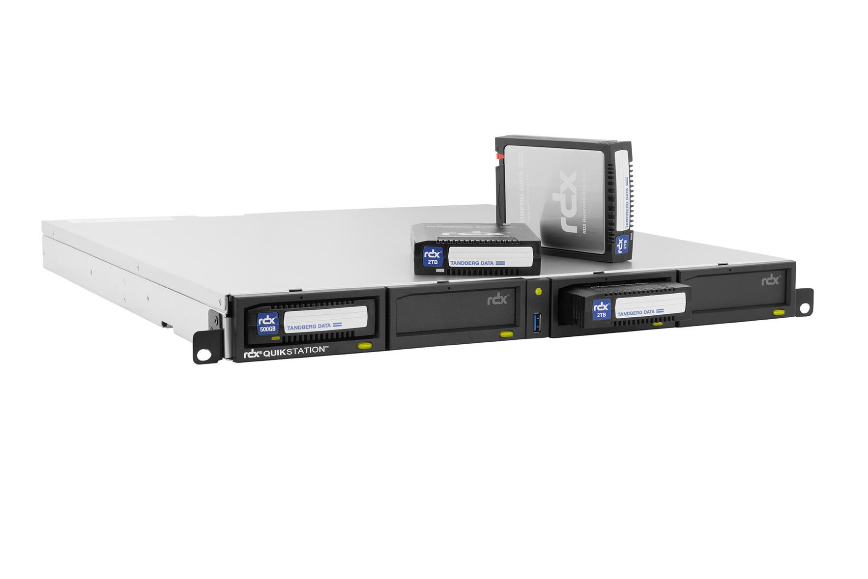 Tandberg Data Rack QuikStation RDX 4 RM / 8920-RDX Noir