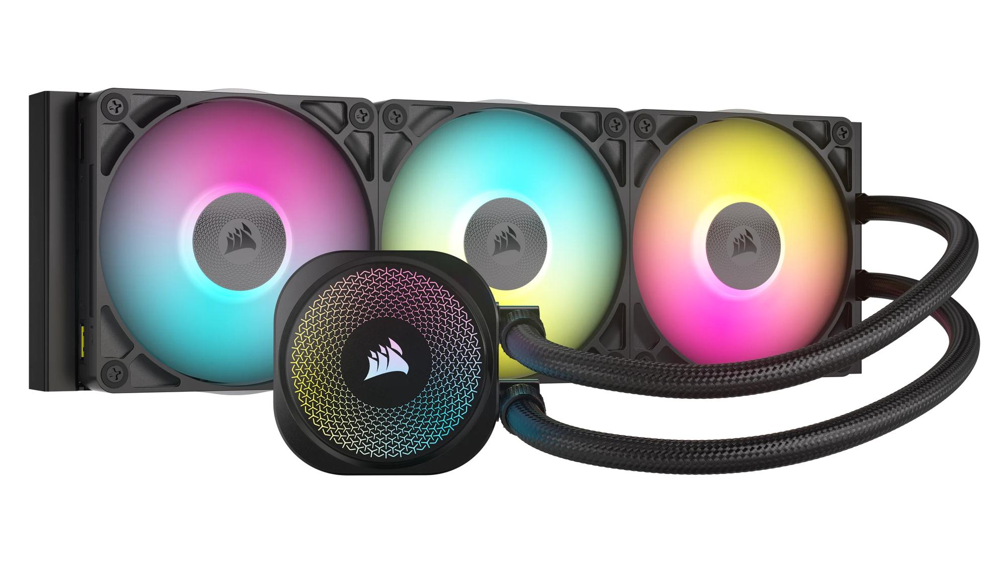 Corsair Water cooling iCUE LINK TITAN 360 RX RGB AIO / CW-9061018-WW Black XL