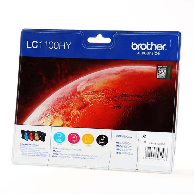 Brother Ink LC-1100HYVALBPDR / LC1100HYVALBPDR 