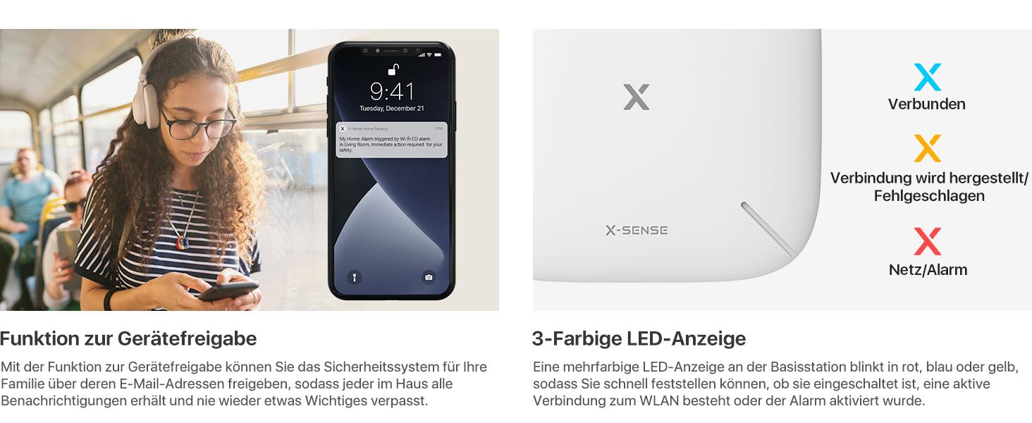 X-Sense Smart-Home-Steuerung SBS50 / ZASXS00104WEU Weiß