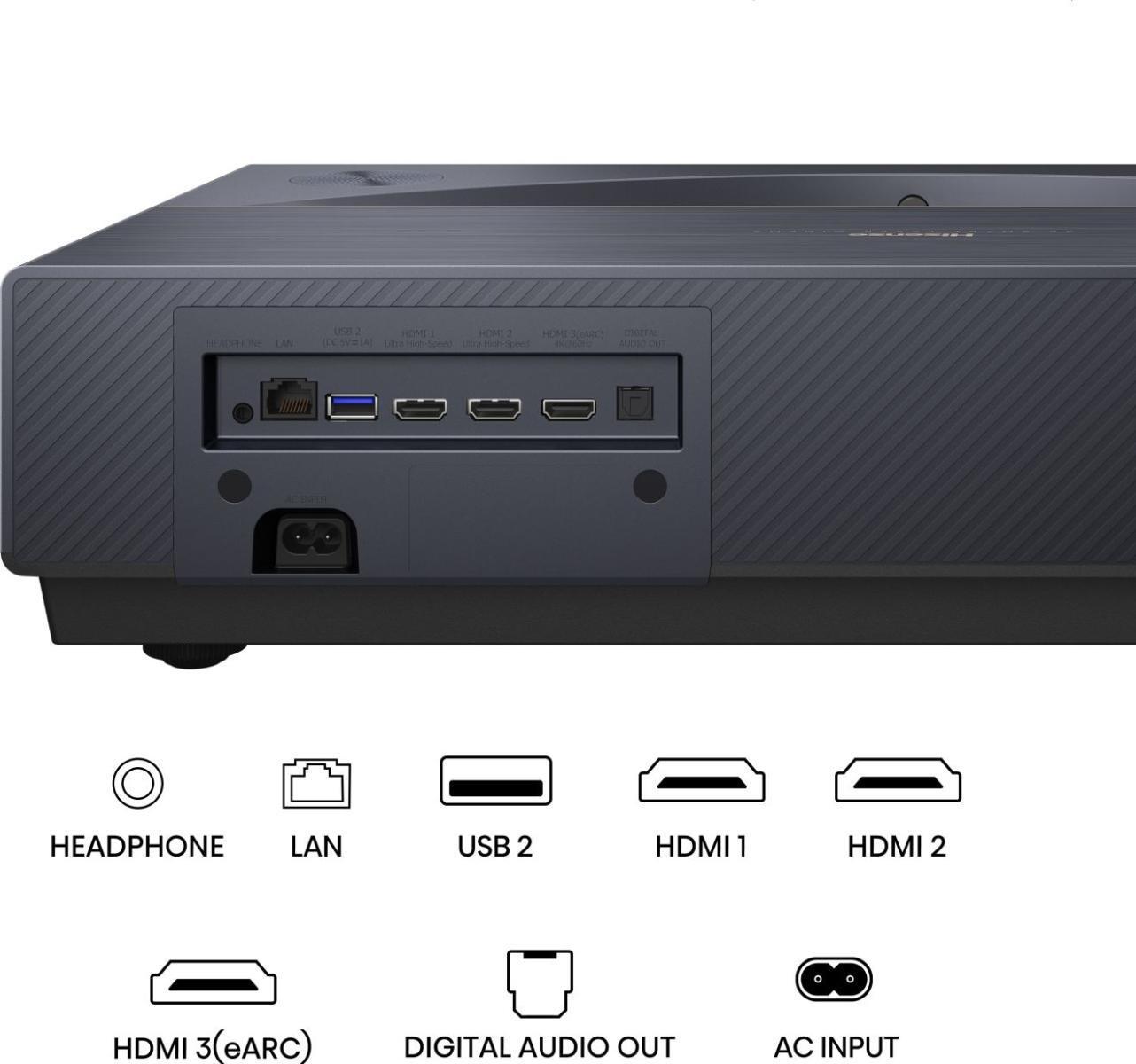 Hisense Beamer 4K Smart Laser Cinema PT1 GMG / 20016800 Noir