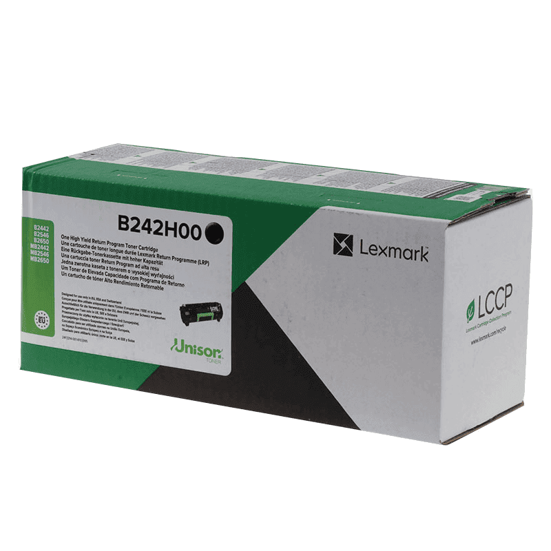 Lexmark Toner B242H00 Noir