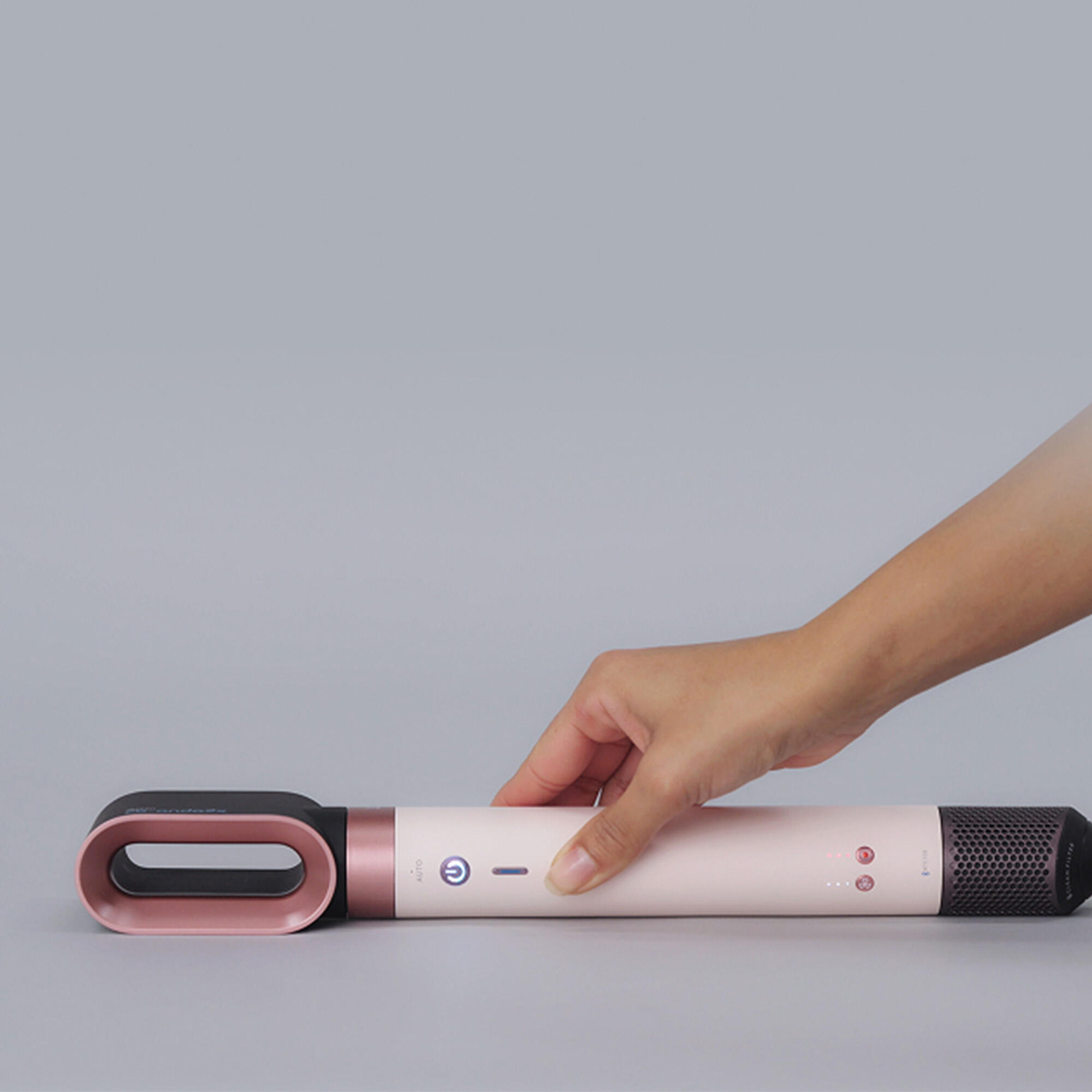 Dyson Fer à friser Airwrap Coanda Straight+Wavy / 598757-01 Rose, or rose