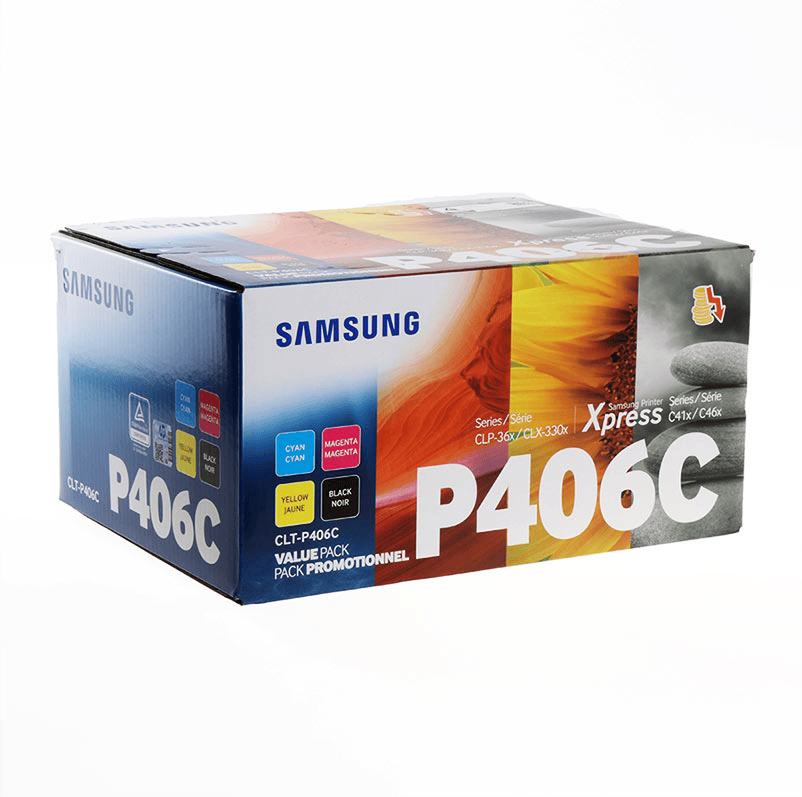 Samsung Toner CLT-P406C / SU375A BK,C,M,Y Multipack