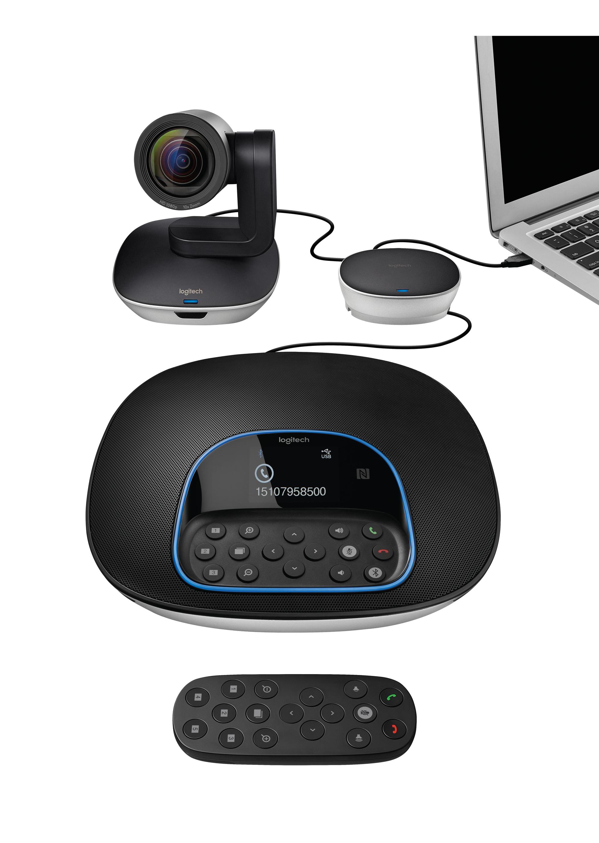 Logitech Système de conférence Group / 960-001057 Noir, gris