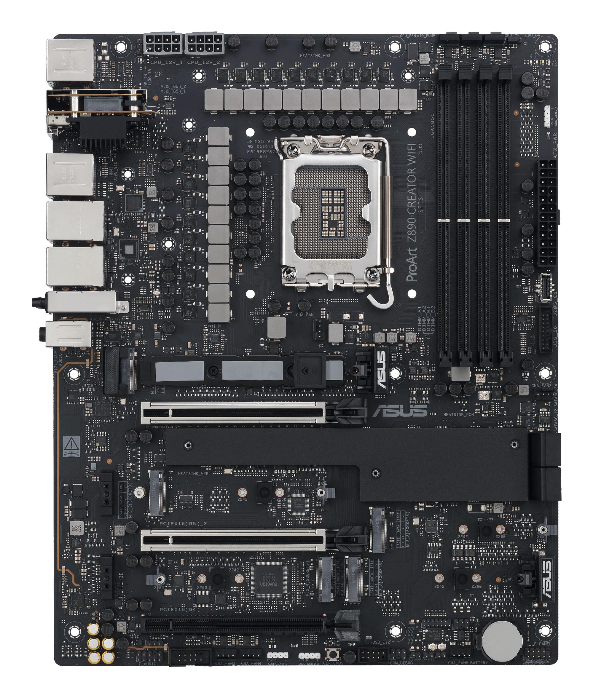 ASUS Carte mère ProArt Z890-Creator WiFi / 90MB1JD0-M0EAY0 Noir