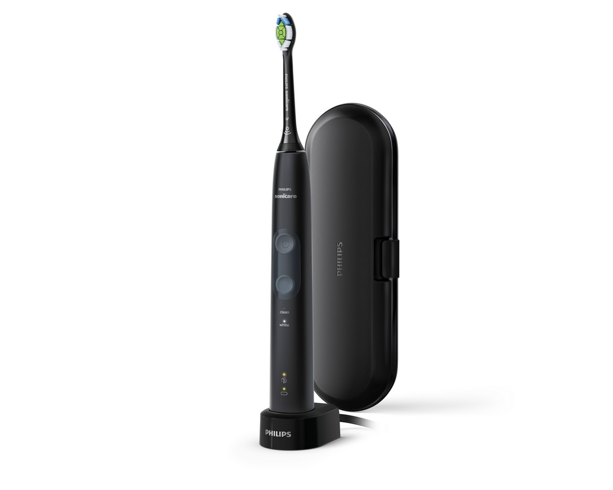 Philips Zahnbürste PC4500B / HX6830/53 Schwarz