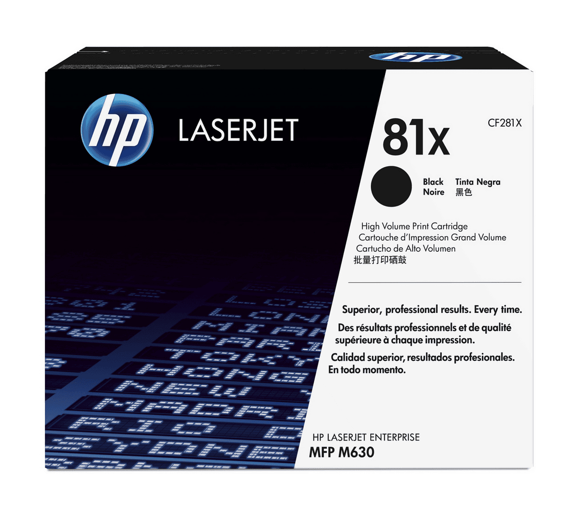 HP Toner 81X / CF281X Schwarz