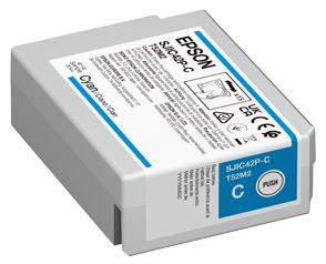 Epson Encre SJIC42P-C / C13T52M240 Cyan Standard