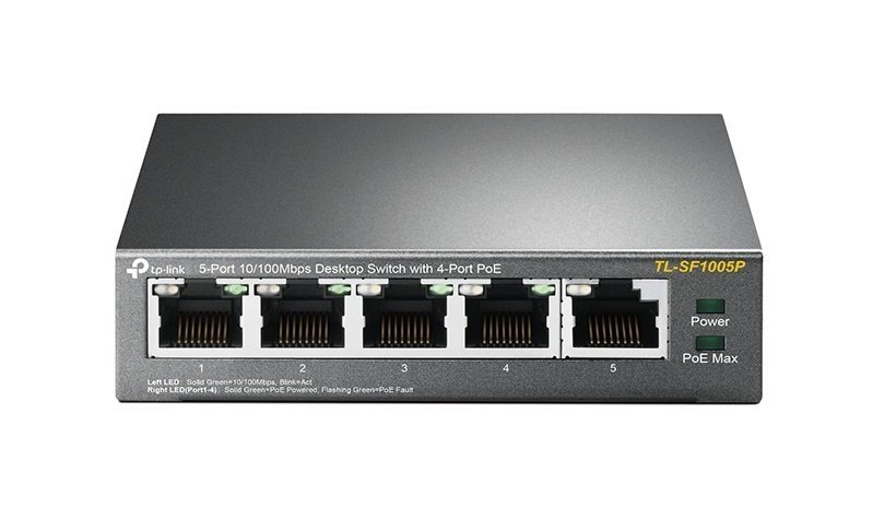 TP-LINK Switch SF1005P / TL-SF1005P Black
