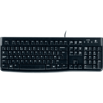Logitech Tastatur ZK120 / 920-002489 Schwarz