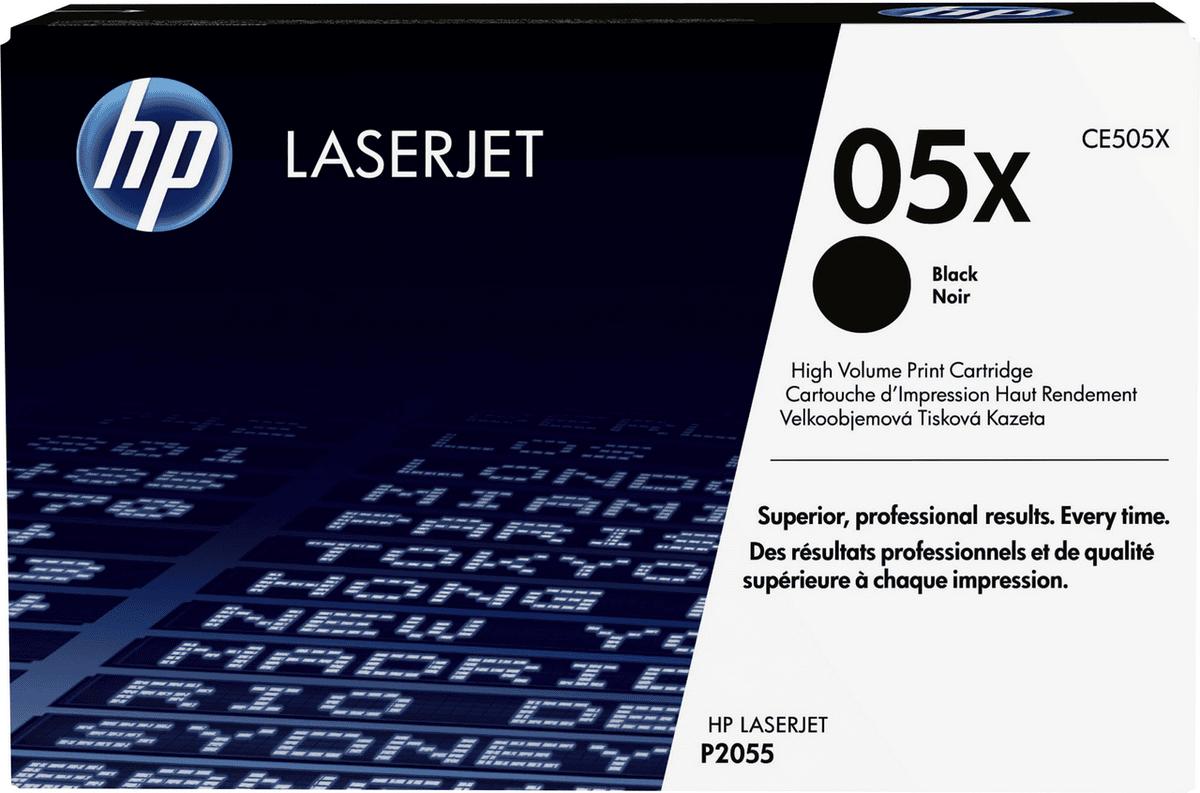 HP Toner 05X / CE505X Schwarz