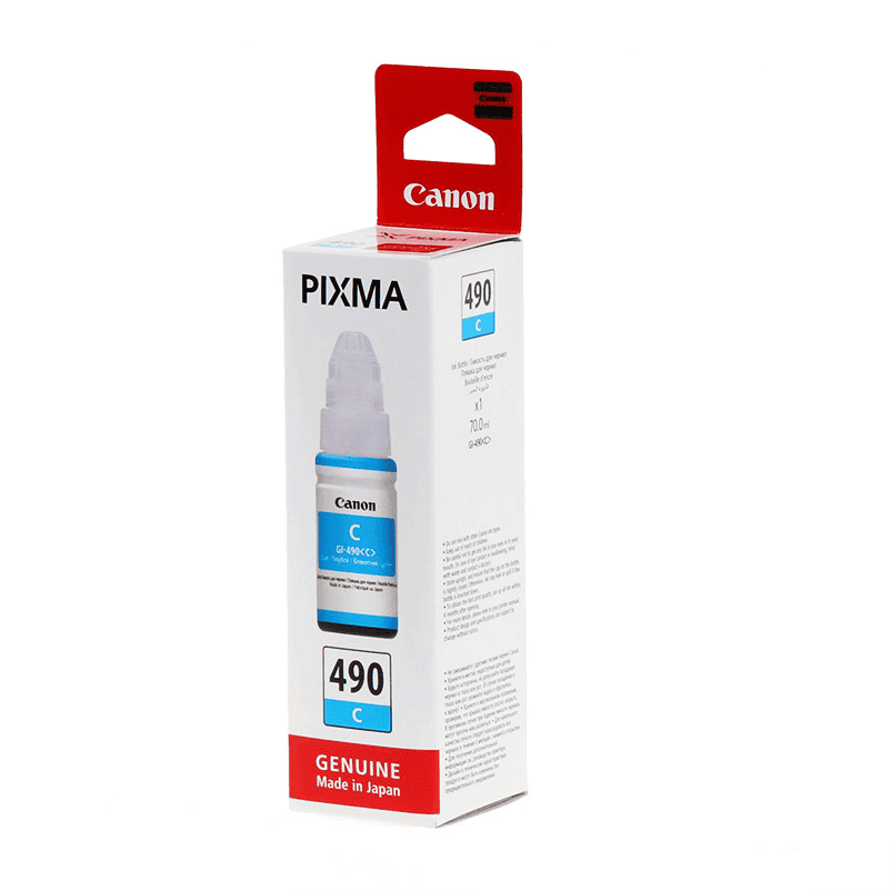 Canon Tinta GI-490C / 0664C001 Cian