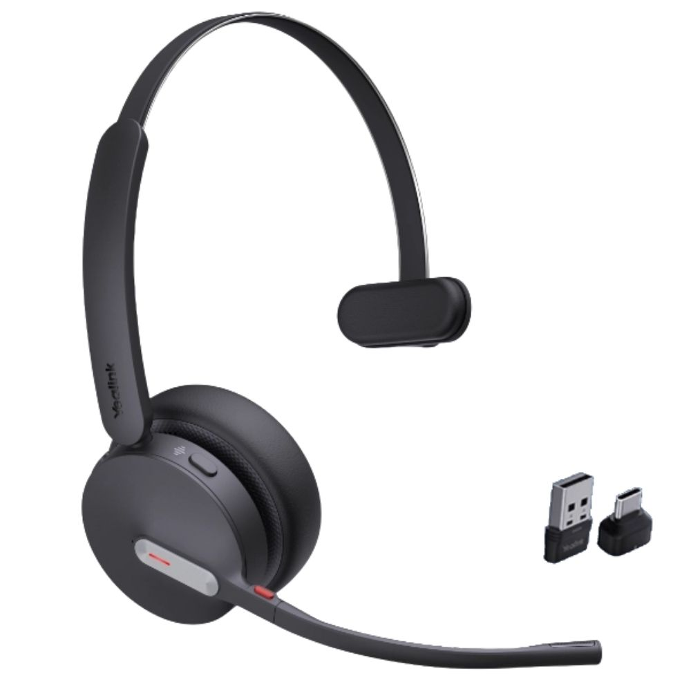 Yealink Headset BH70 Mono MS / 1208705 Schwarz