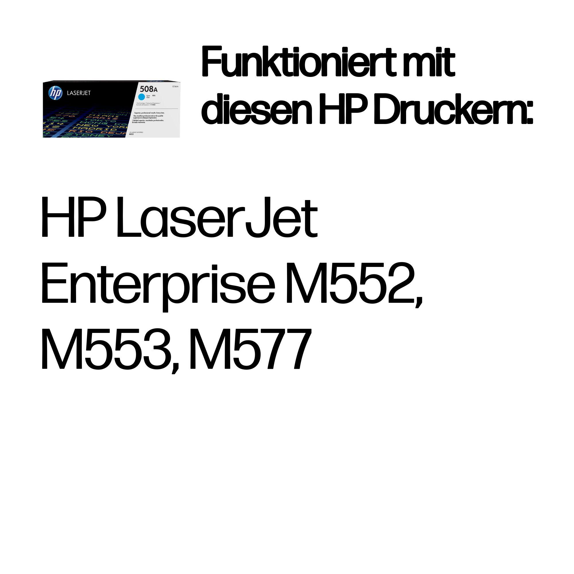 HP Toner 508A / CF361A Cyan Standard