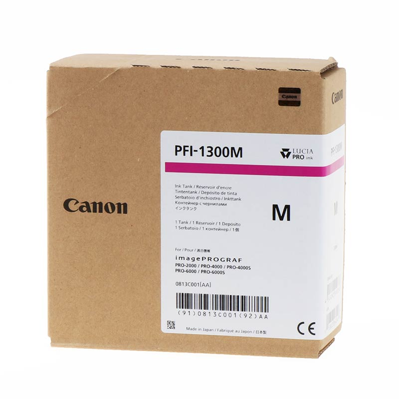 Canon Ink PFI-1300M / 0813C001 Magenta XL