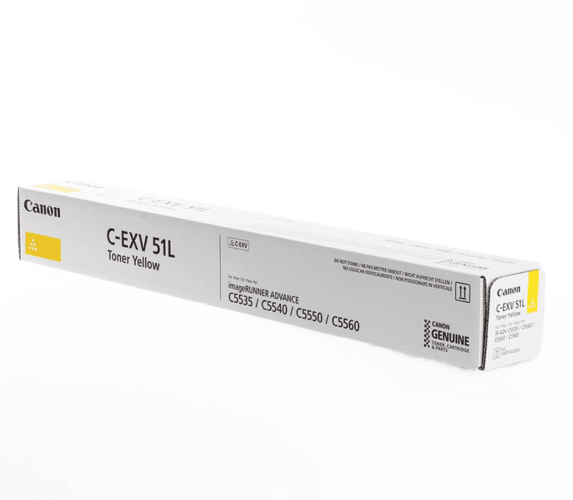 Canon Tóner C-EXV51L / 0487C002 Amarillo S (0487C002/0487C002AA)
