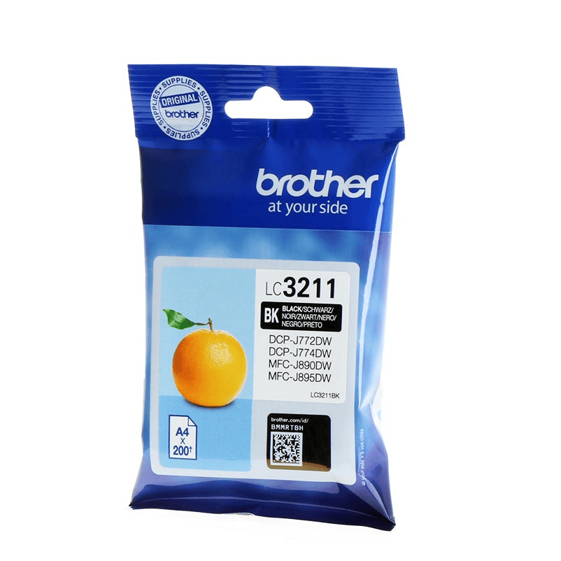 Brother Tinte LC-3211BK / LC3211BK Schwarz