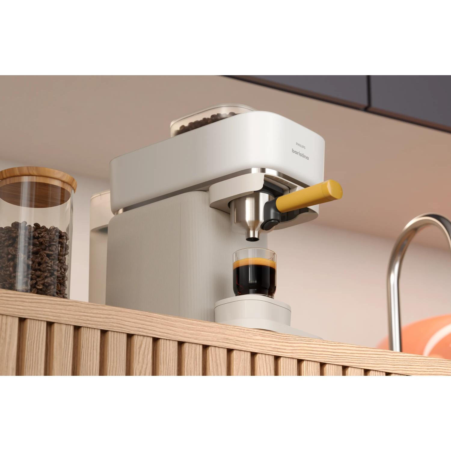 Philips Macchina per caffè espresso Baristina / BAR300/00 Bianco