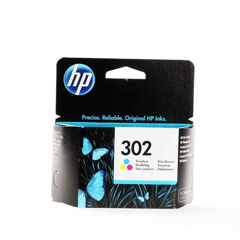 HP Tinte No. 302 / F6U65AE C,M,Y